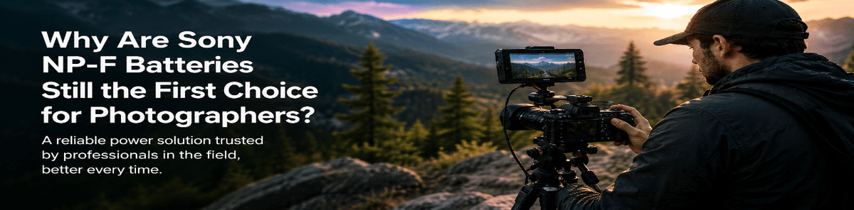Why Are Sony NP-F Batteries Still the First Choice for Photographers? - JESSY Battery