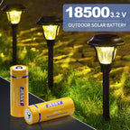 18500 3.2V Rechargeable Battery 4 Pack