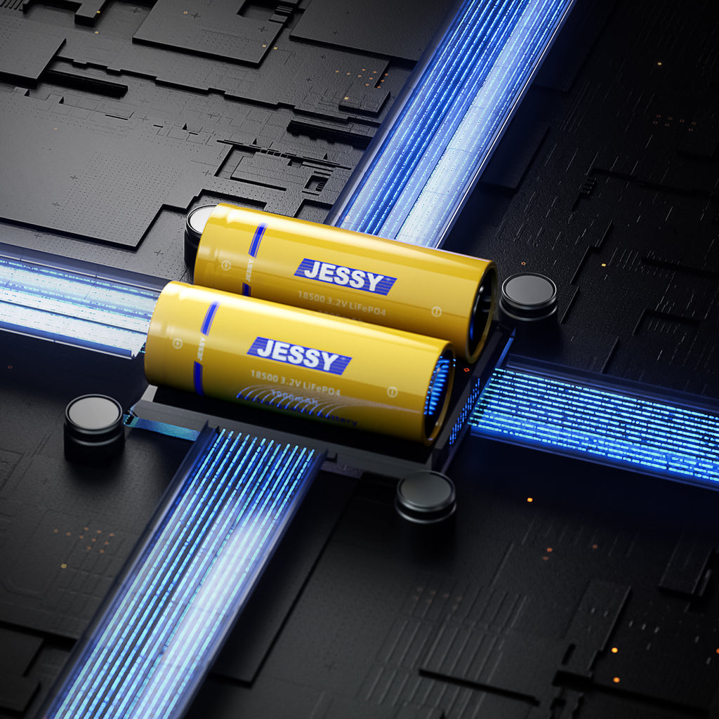 18500 3.2V Rechargeable Battery 4 Pack
