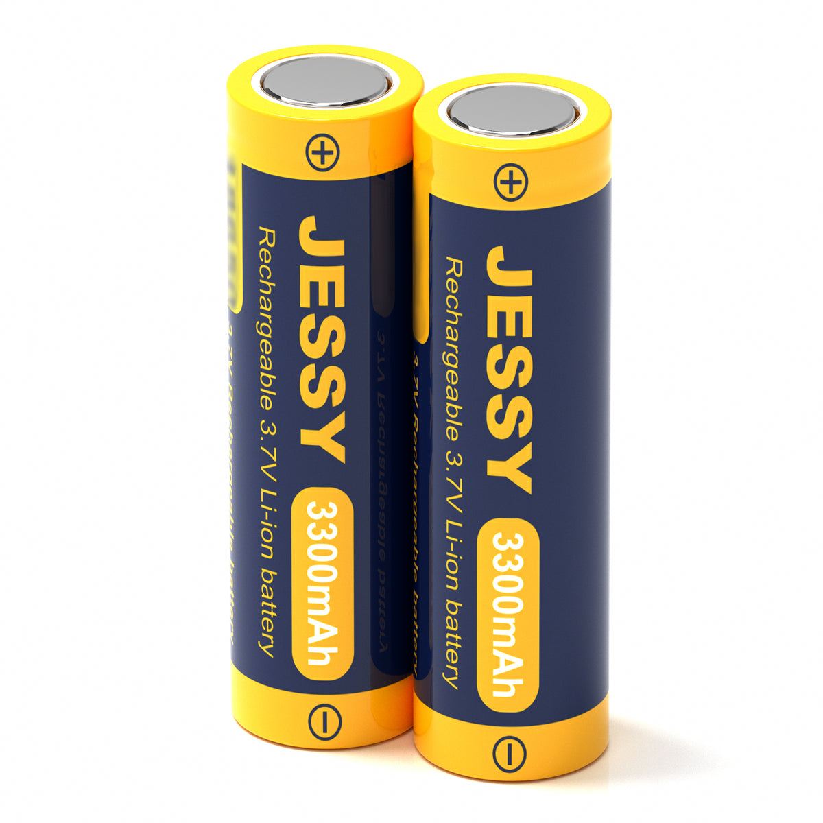 18650 Rechargeable Battery Flat Top-2Pack