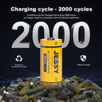 CR123A 3.7V Rechargeable Battery -  8 Pack