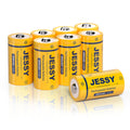 CR123A 3.7V Rechargeable Battery -  8 Pack